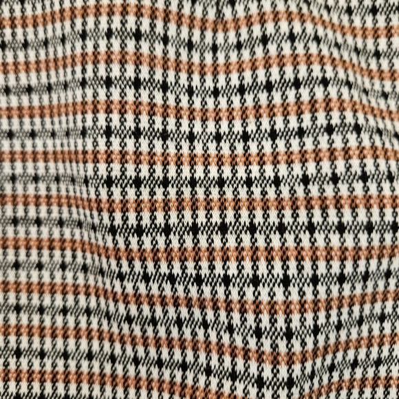 Nine West Plaid Blazer Womens Size M Single Button Dark Academia Office Preppy - Picture 7 of 10